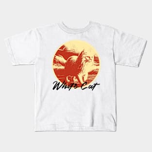 White Cat Kids T-Shirt